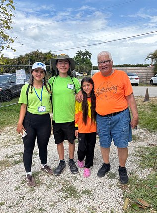Volunteer family